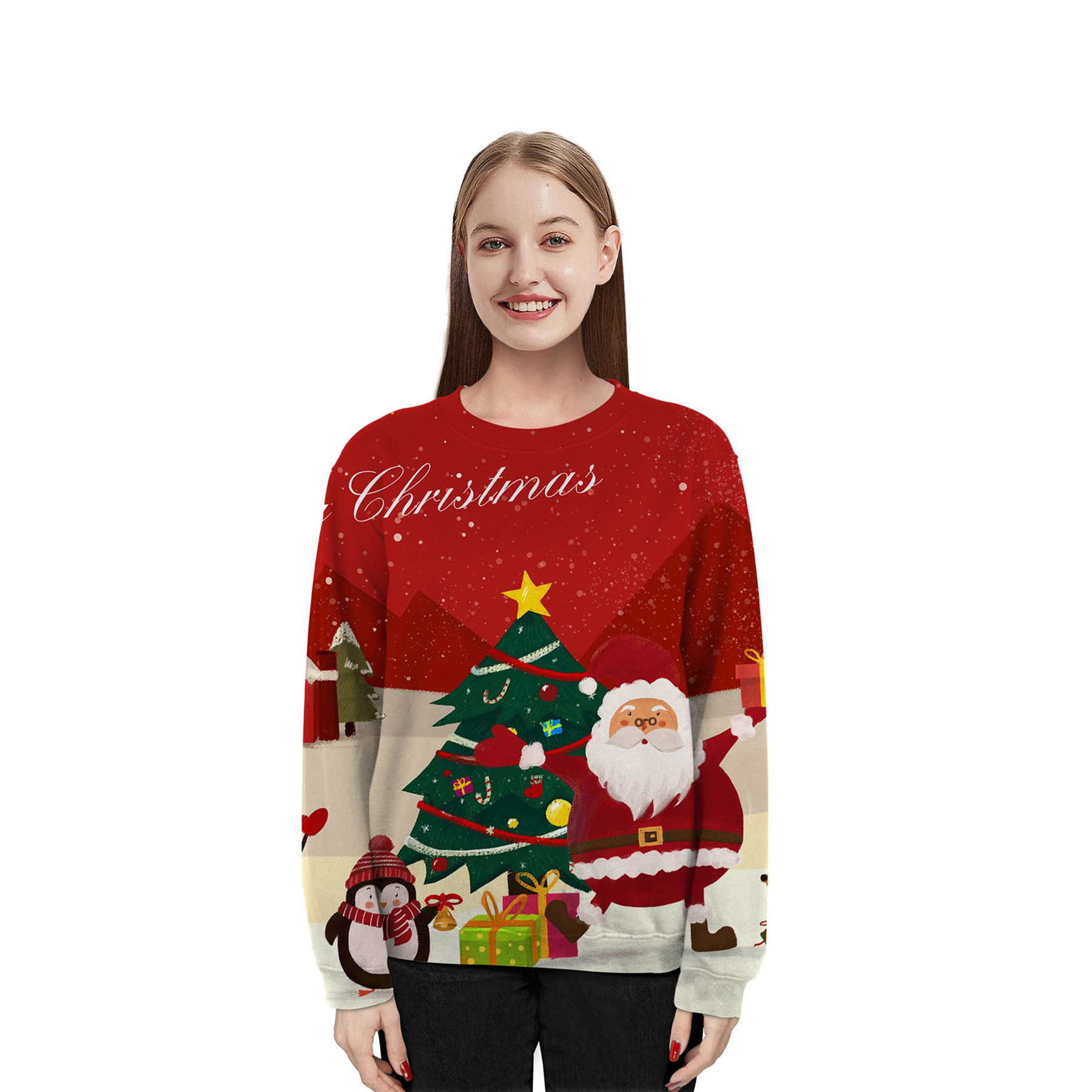 Custom Fully Sublimated Crew Neck Sweatshirts 3