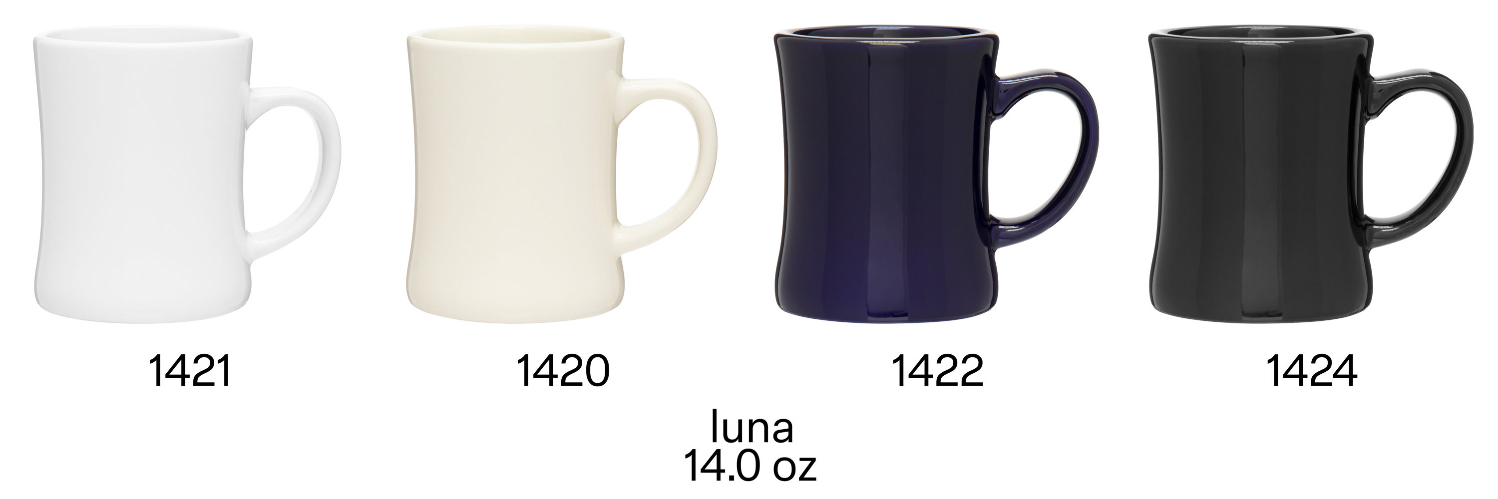 14 oz luna mug