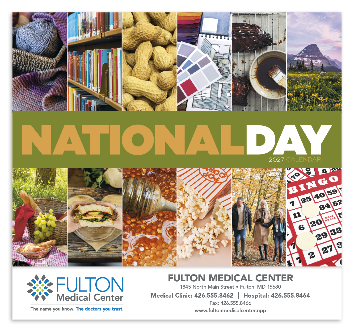 Good Value™ National Day - Stapled Calendar 43