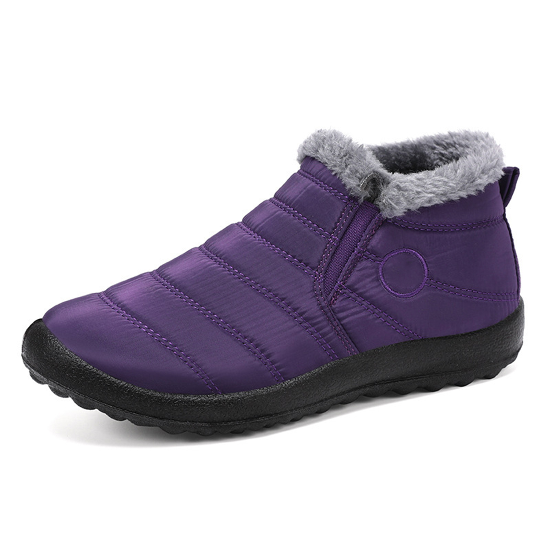 Winter Fur Lined Snow Boots 8