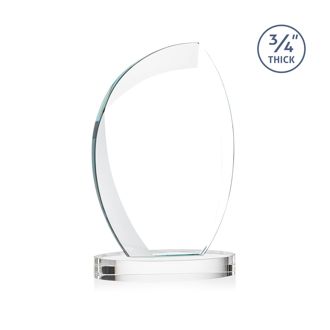 Wichita VividPrint™ Award on Alberton Base - Clear 4