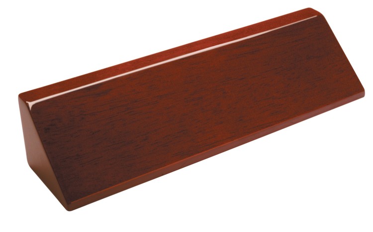 2" x 10" Rosewood Desk Wedge 2