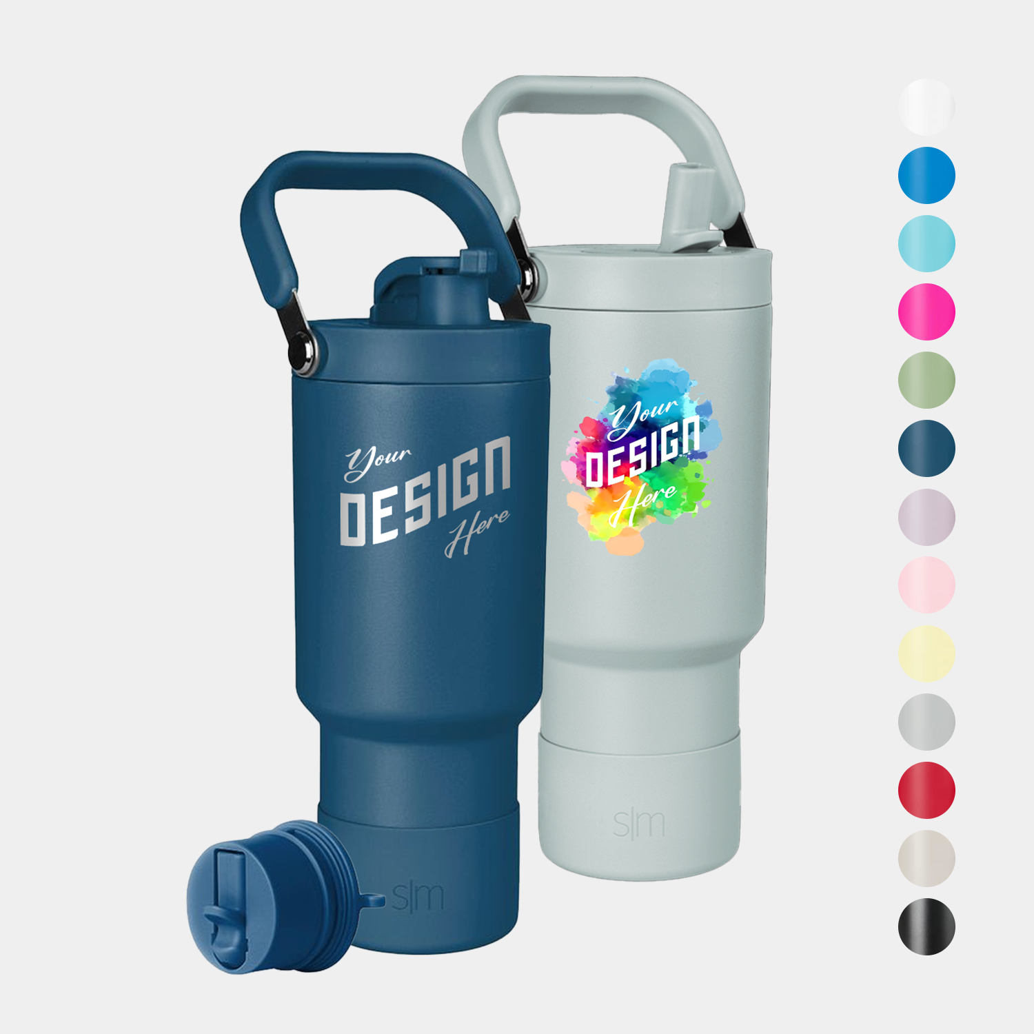 30 oz Simple Modern® Stainless Steel Double-Walled Insulated Trek Pivot Tumbler 1