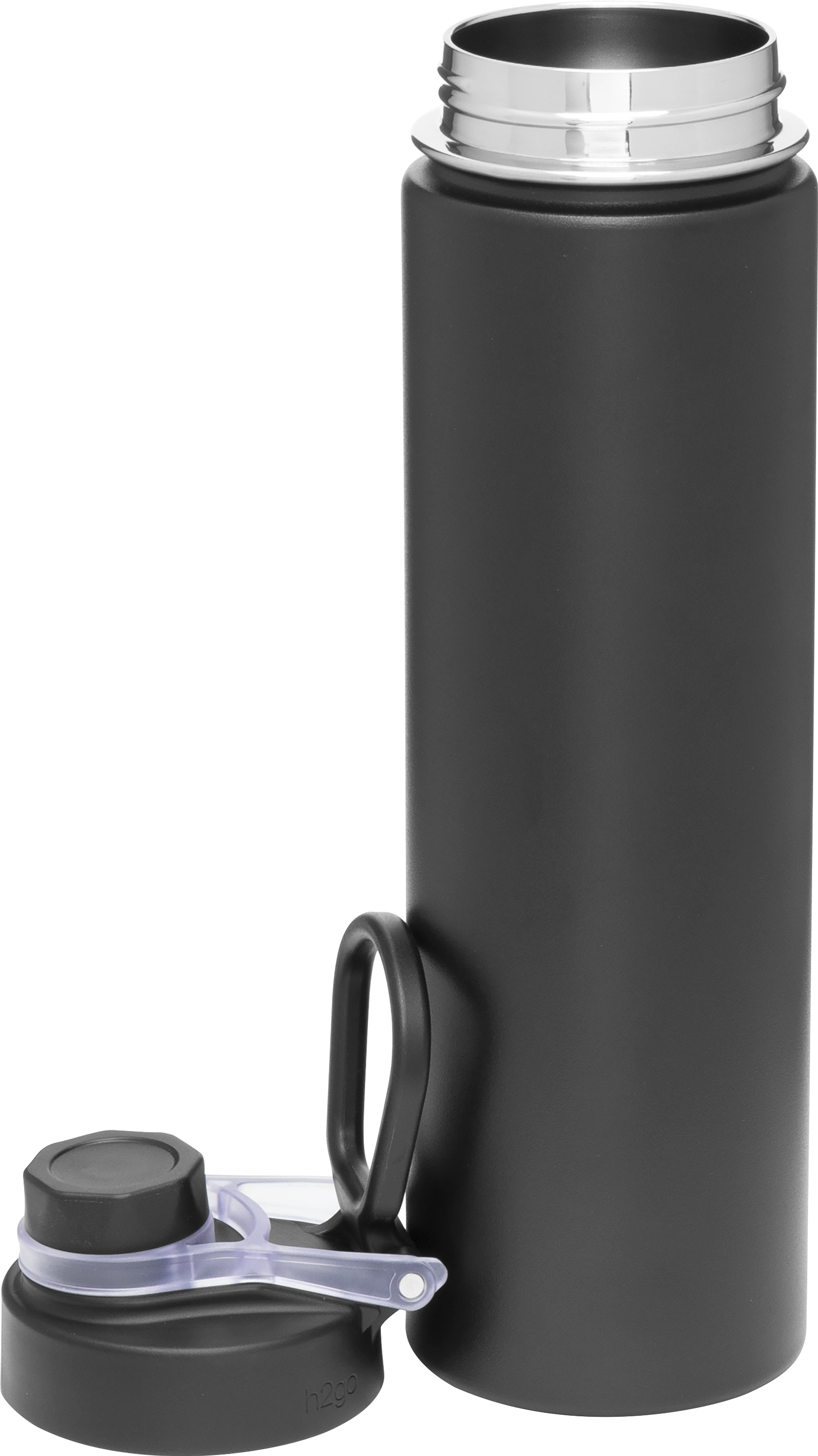 24 oz h2go conquer - powder, custom water bottle with logo imprint 4