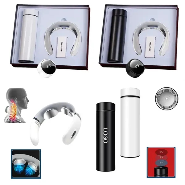 Business Gift Set - 2Pcs Tumbler & Massage Device 1