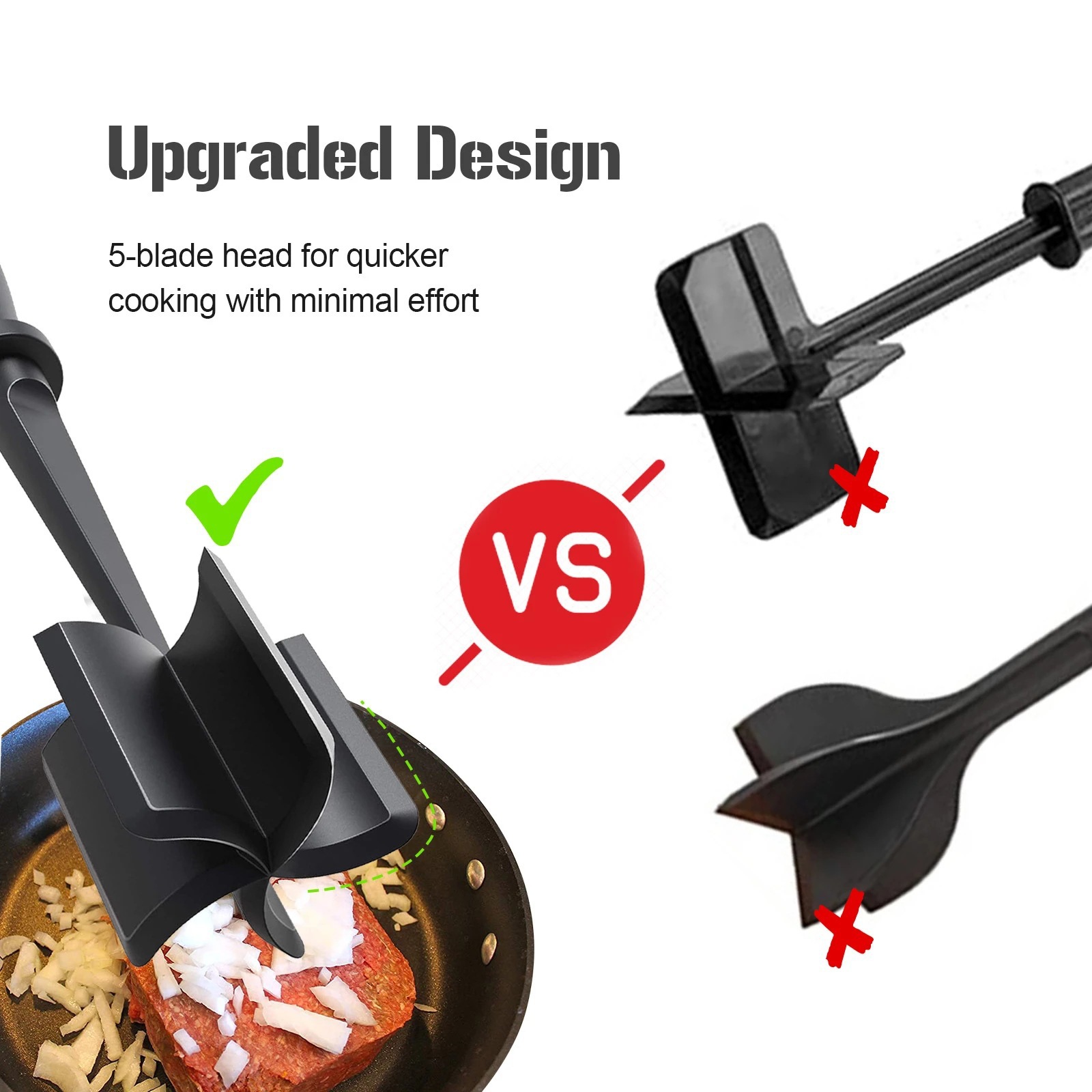 Resistant Meat Chopper Smasher 5