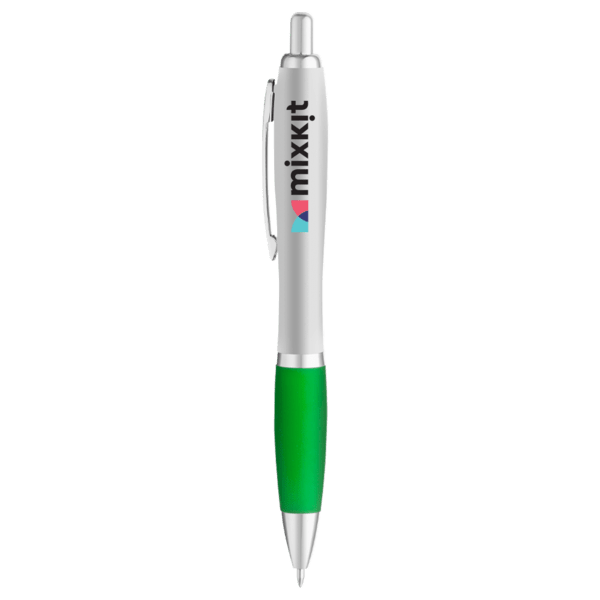 Curvaceous Matte Silver Ballpoint 109