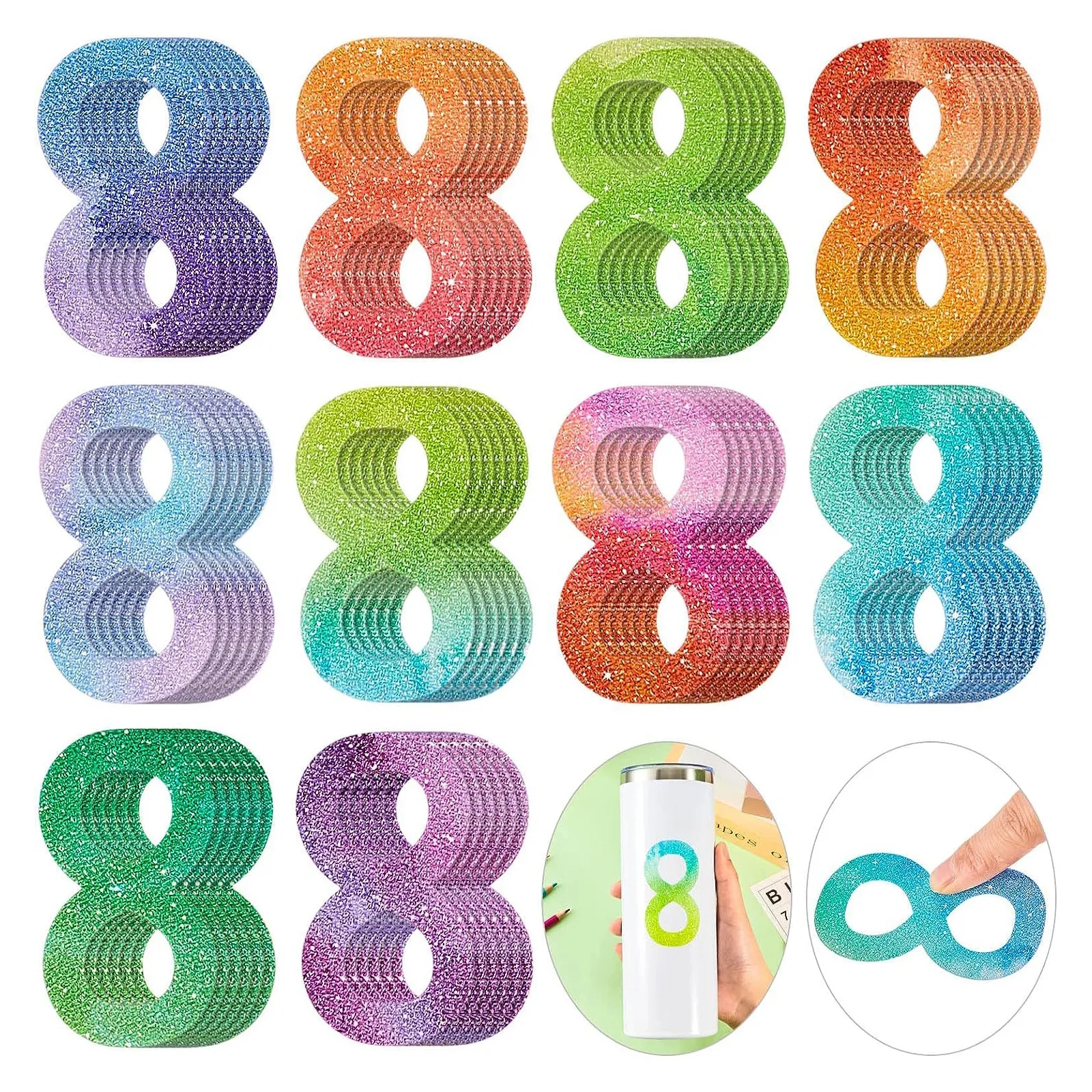 Textured Sensory Stickers 1