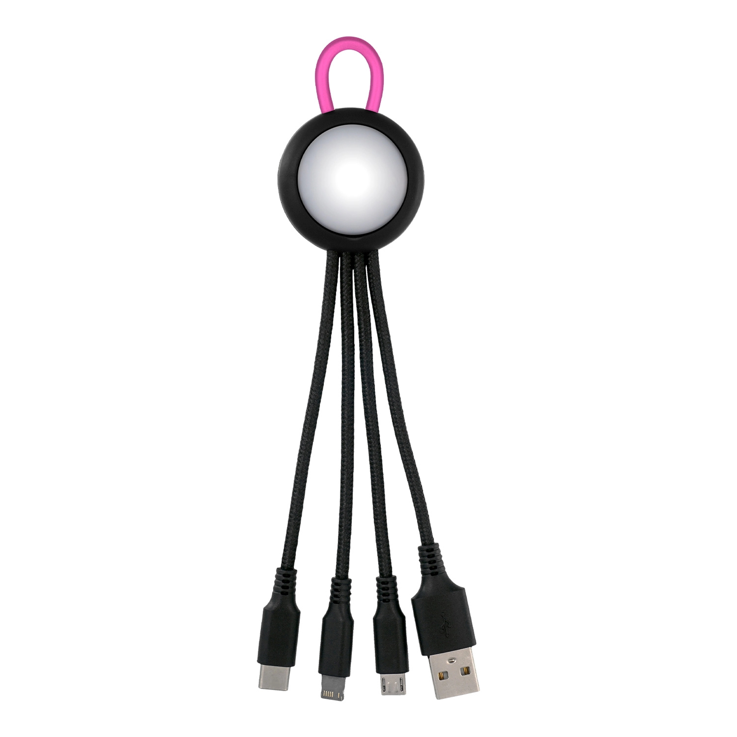 CLEARVIEW LIGHT UP LOOP 3-IN-1 CHARGING CABLE 22