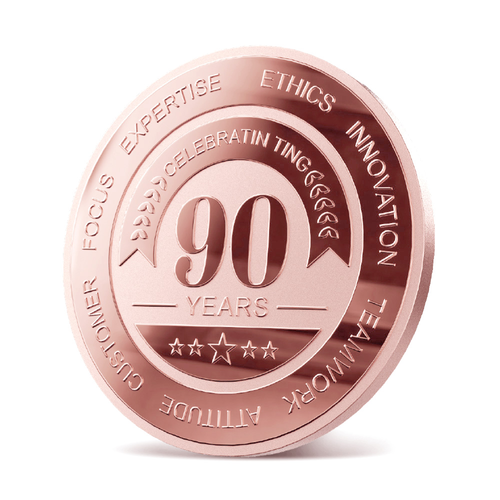 Custom 2D Die Struck Mint Coins 2.25" 16