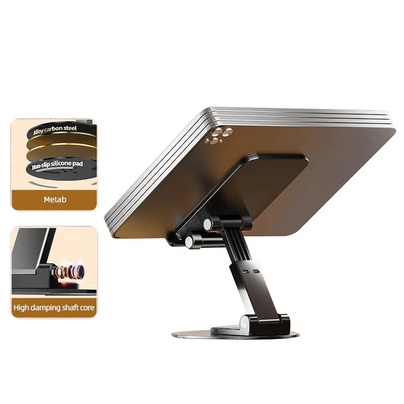 Rotating Height Adjustable Cell Phone Stand for Desk 4