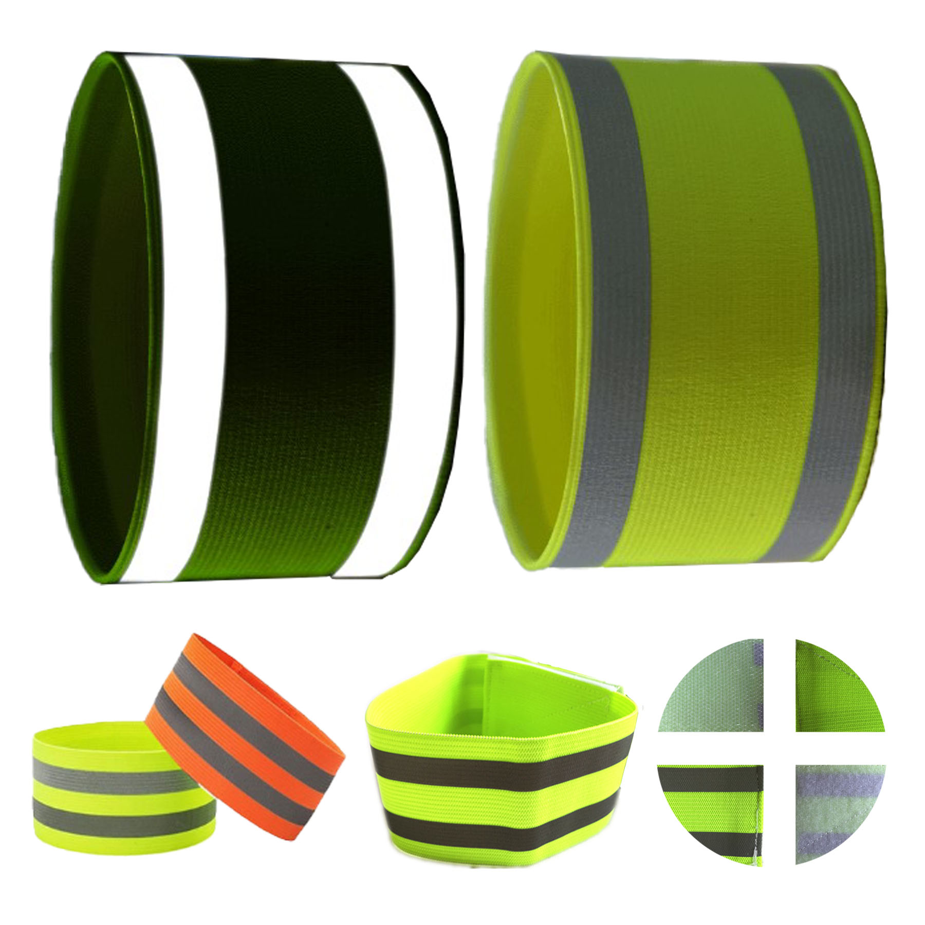 High Visibility Reflective Silver Reflector Tape Straps 1