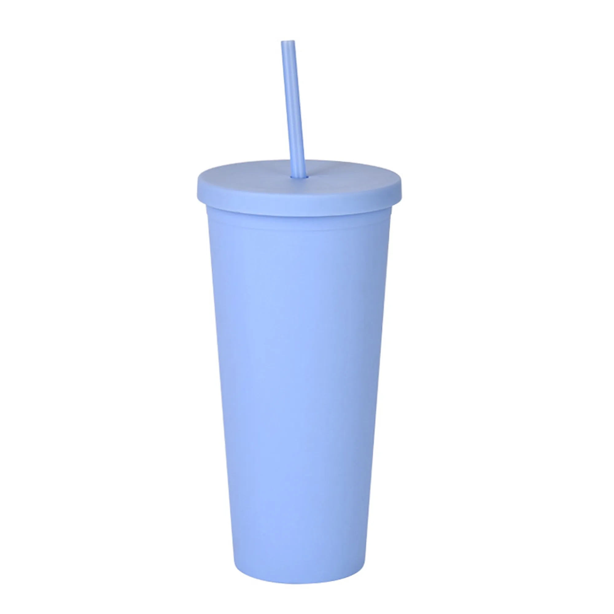 23oz Acrylic Water Cup With Lid And Straw 7