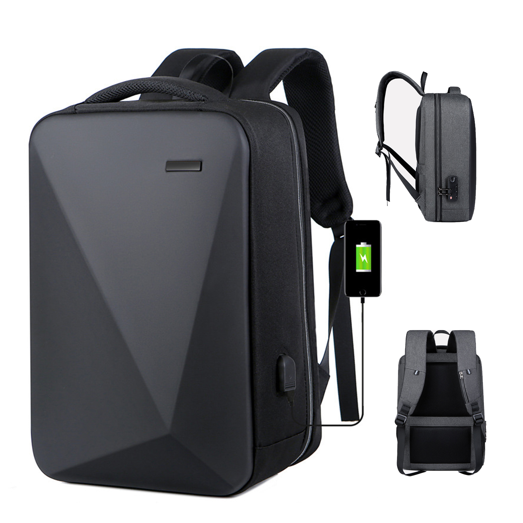 polyester Waterproof Laptop Backpack 5