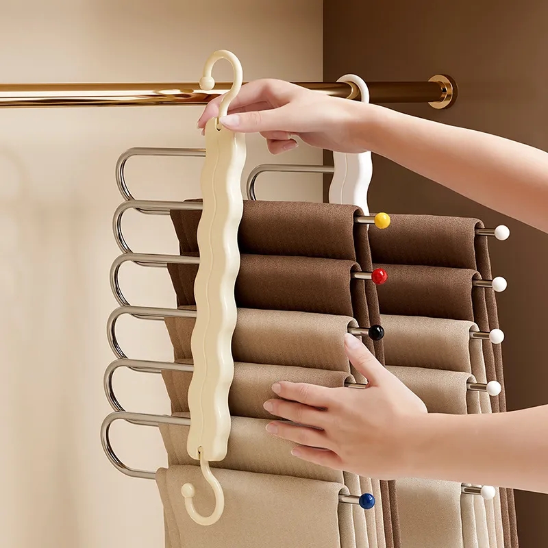 Non-Slip Trousers Storage Rack 3