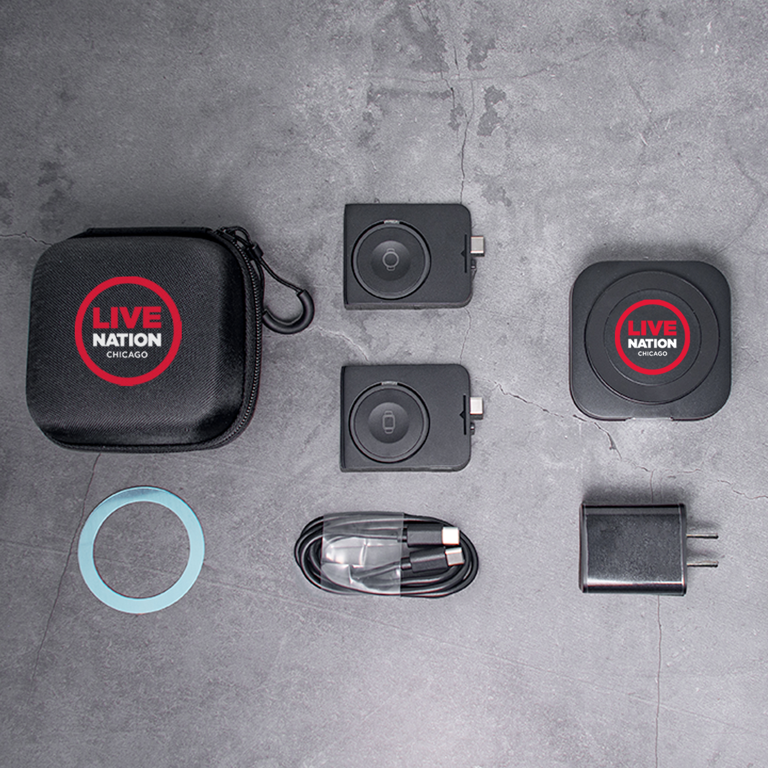 Cube Qi Pro 3 in 1 Wireless Charger with Travel Case