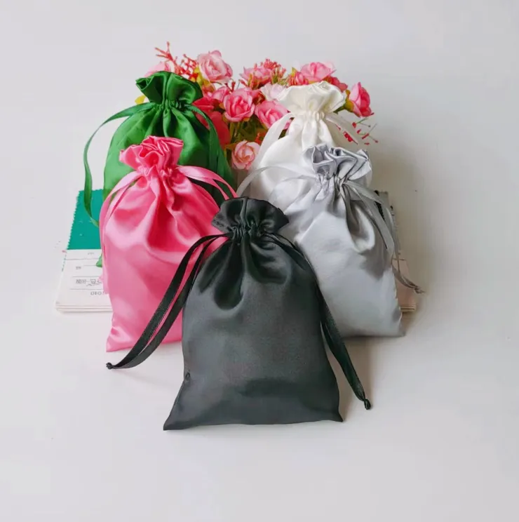 Jewelry Bags With Ribbon Handles 2