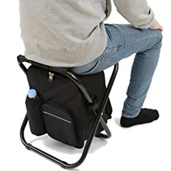 Outdoor Foldable Stool with Cool Bag 3