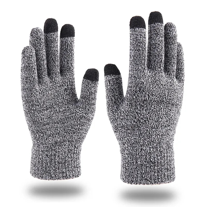 Touch Screen Warm Gloves with Thermal Soft Knit Lining 6