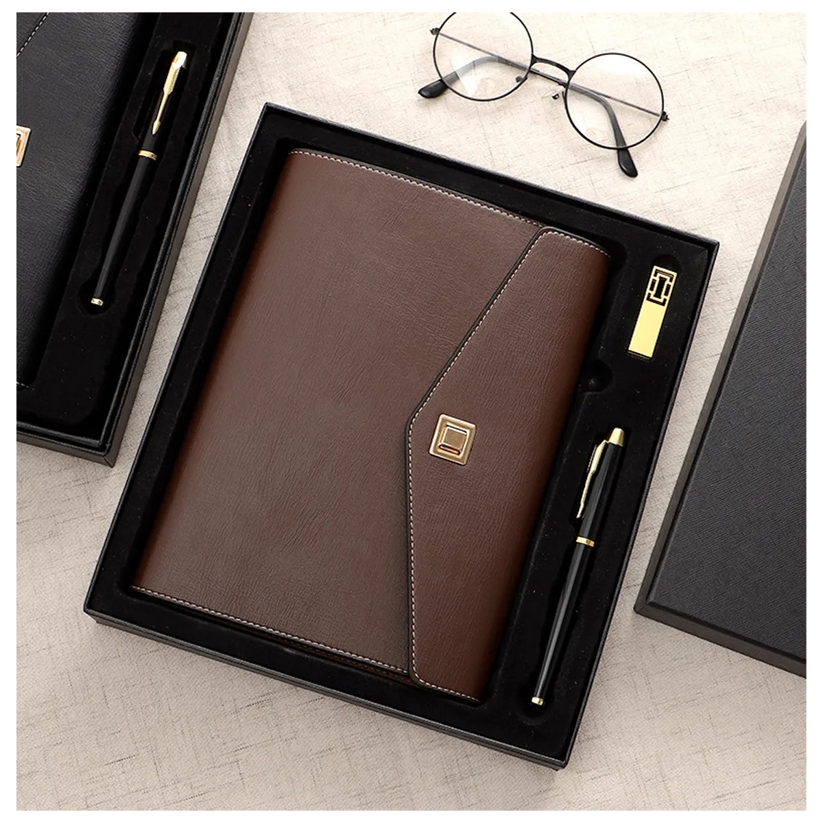 Soft Cover A5 Loose-leaf Notebook Business Book 6