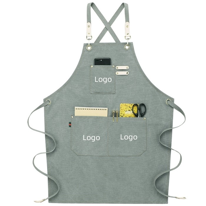 Water Resistant Cotton Canvas Adjustable Apron 6