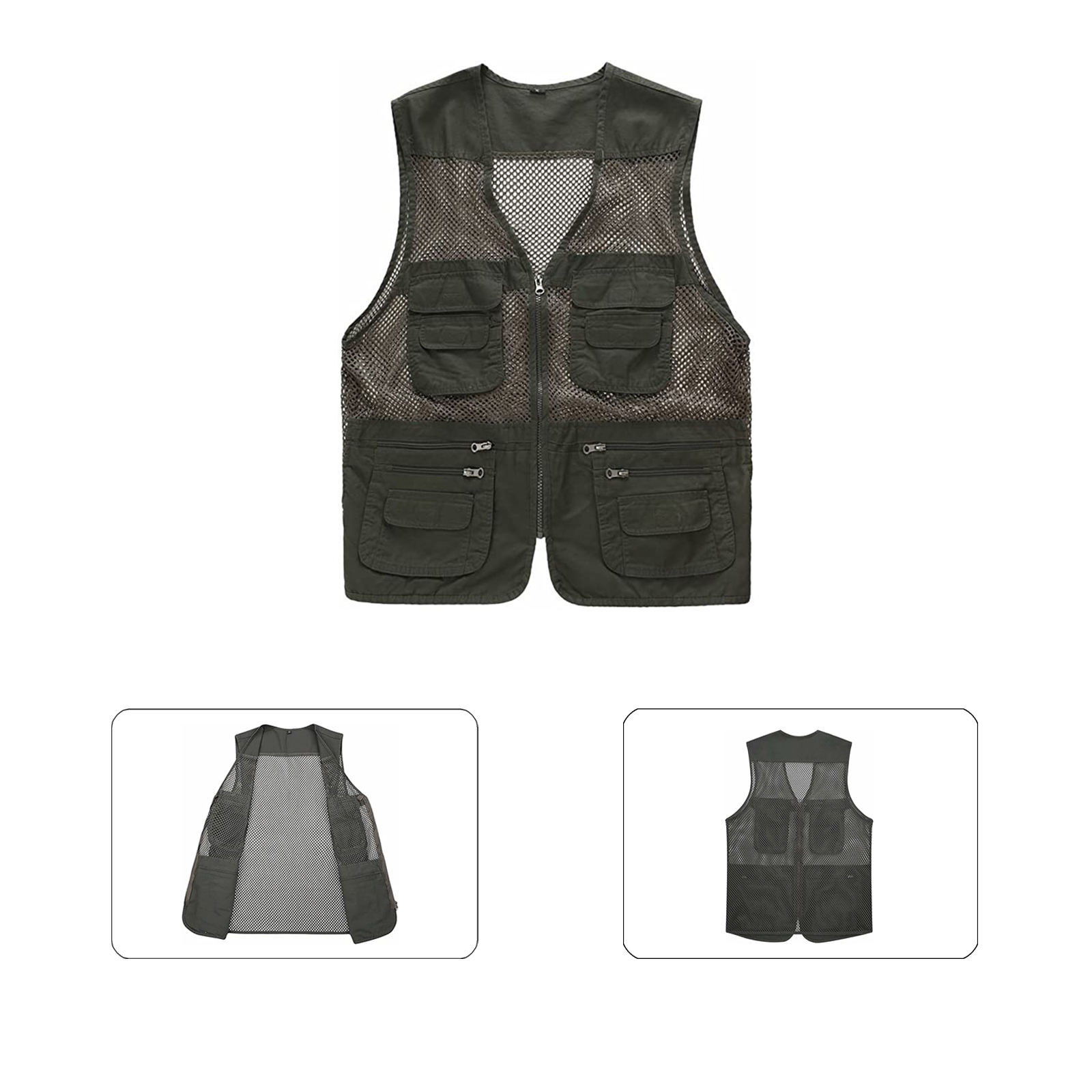 Unisex Mesh Breathable Fishing Vest 2