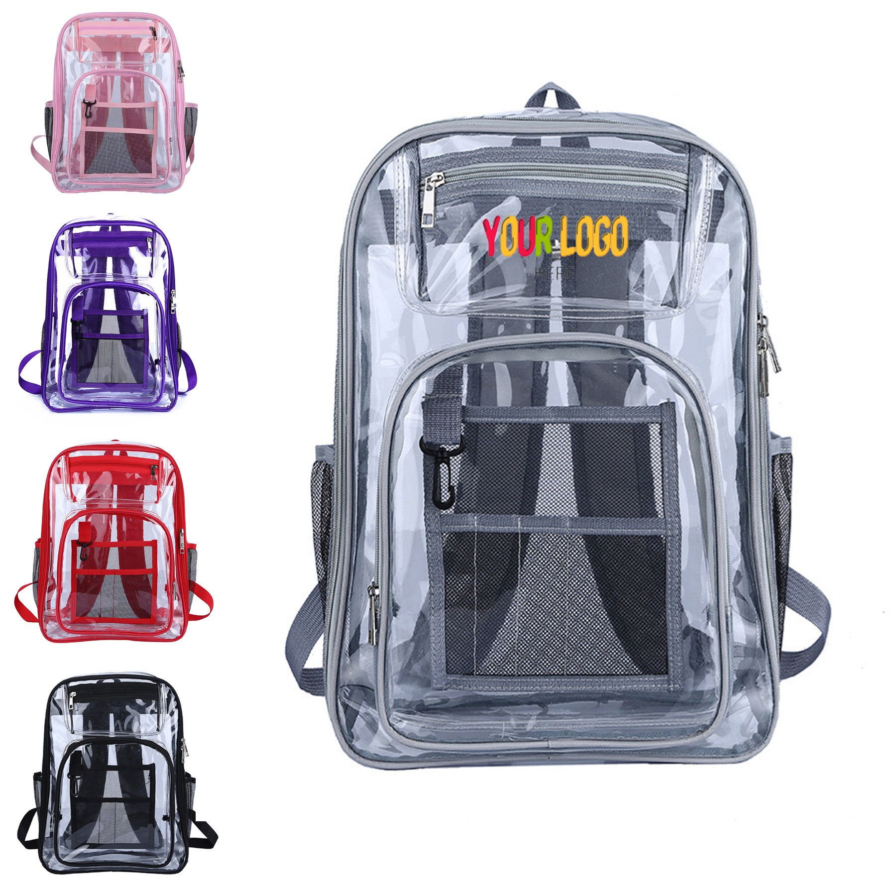Clear PVC Backpack 2