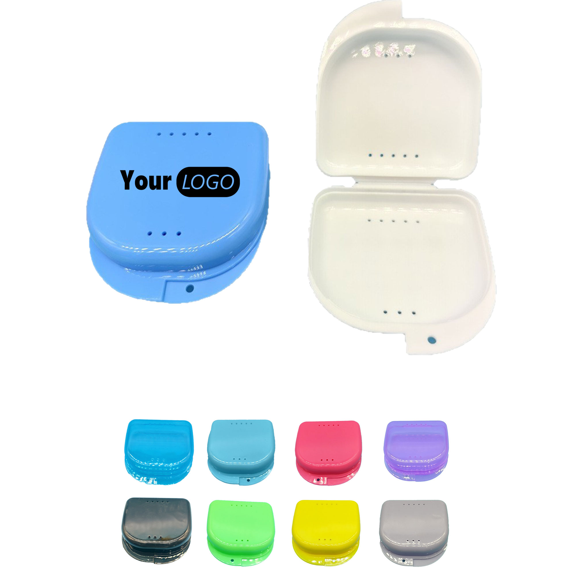 Retainer Mouth Guard Case with Vent Holes 3