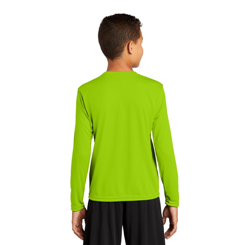 Sport-Tek Youth Long Sleeve PosiCharge Competitor Tee. 49