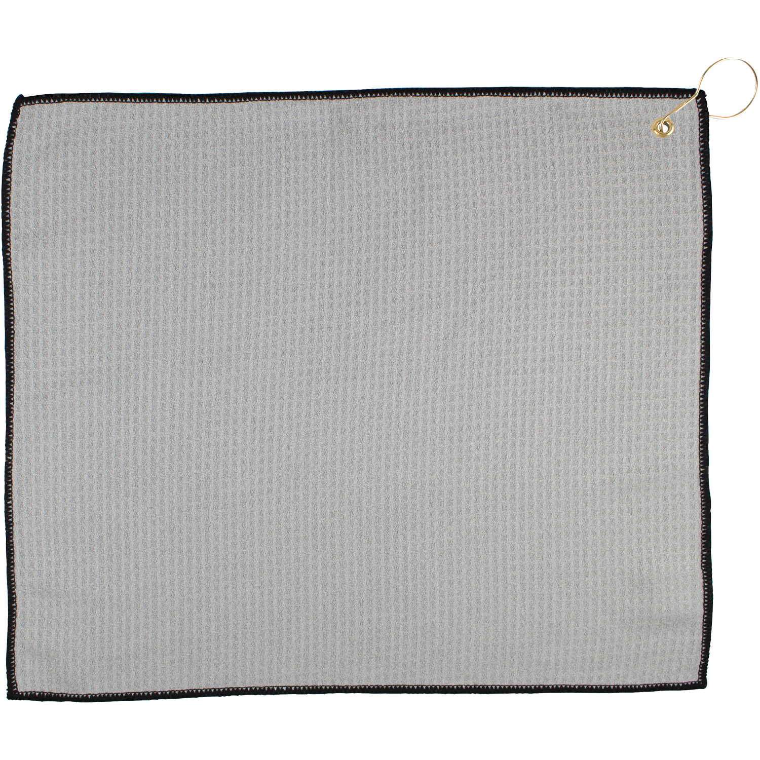 15" X 18" Waffle Golf Towel with Grommet And Hook 3