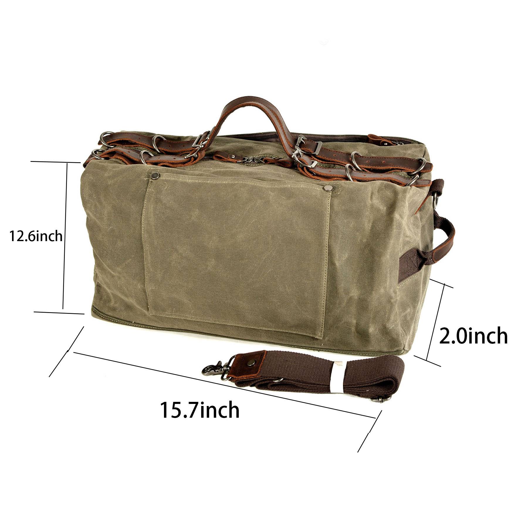 Canvas Waterproof Duffel Bag 7