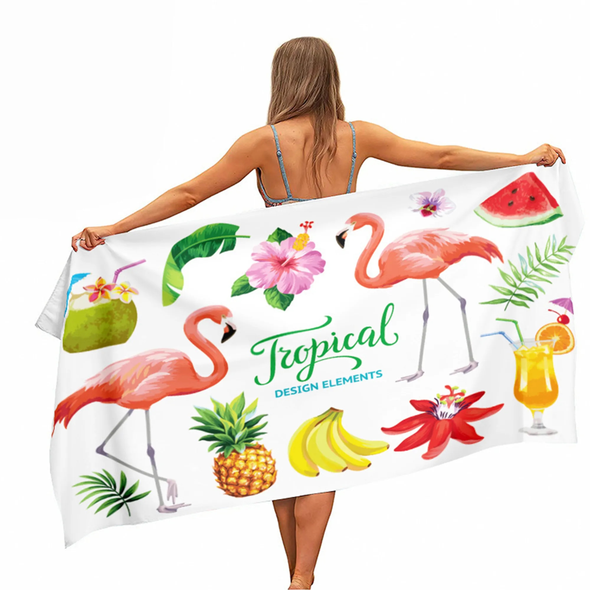Full Color Printed Microfiber Summer Beach Sport Towel 25