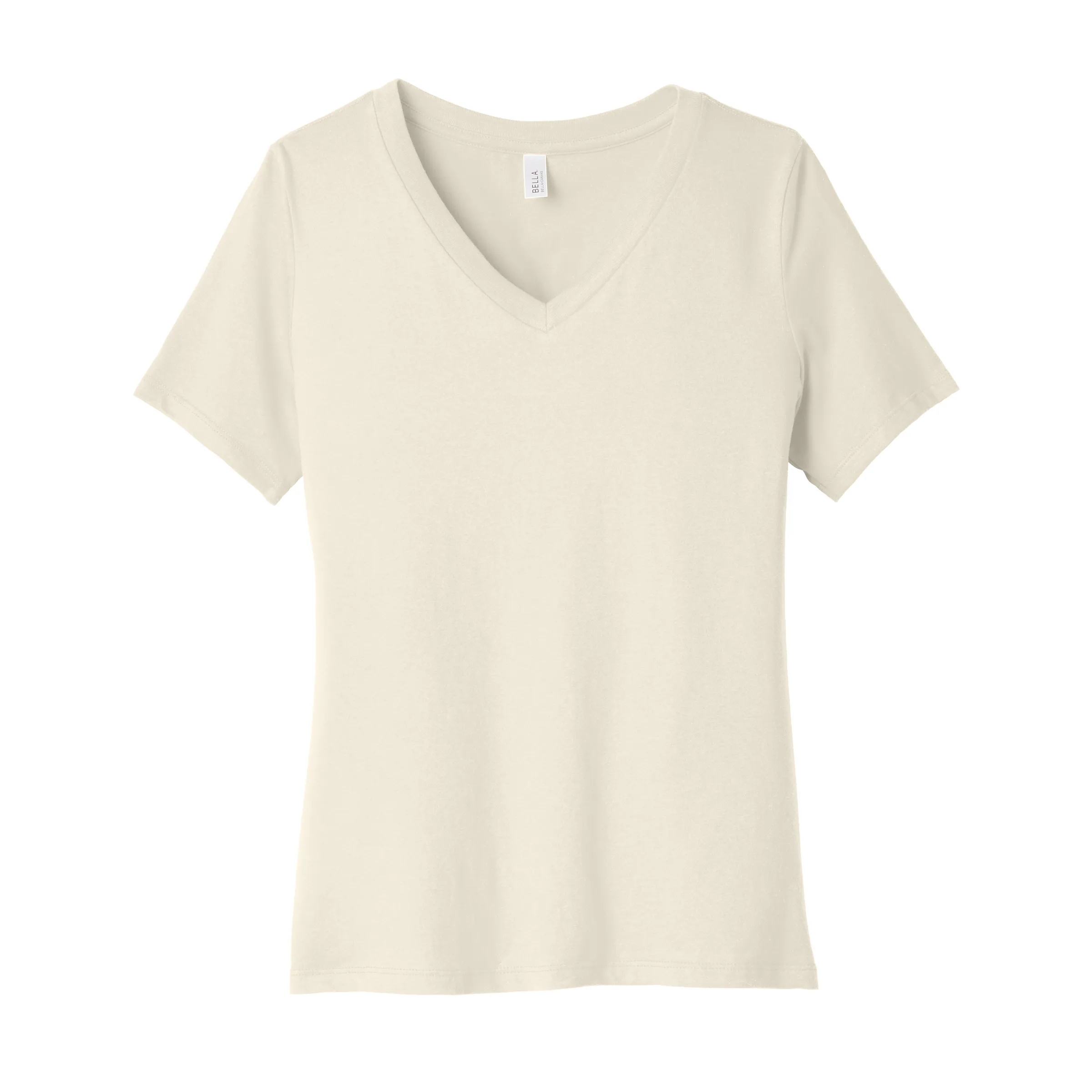 Bella+Canvas Ladies' Relaxed Jersey Short-Sleeve V-Neck 17
