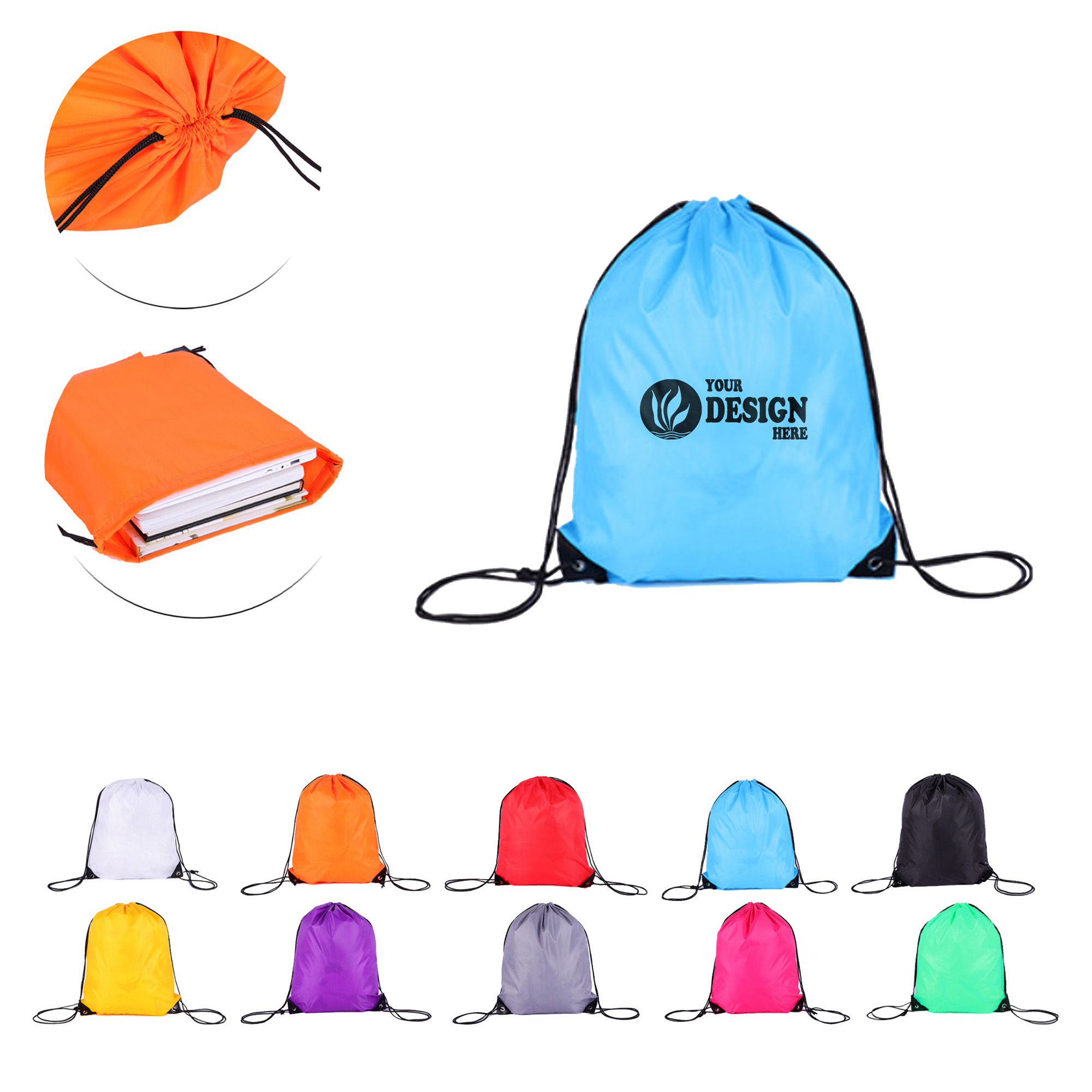 Polyester Drawstring Bag 1