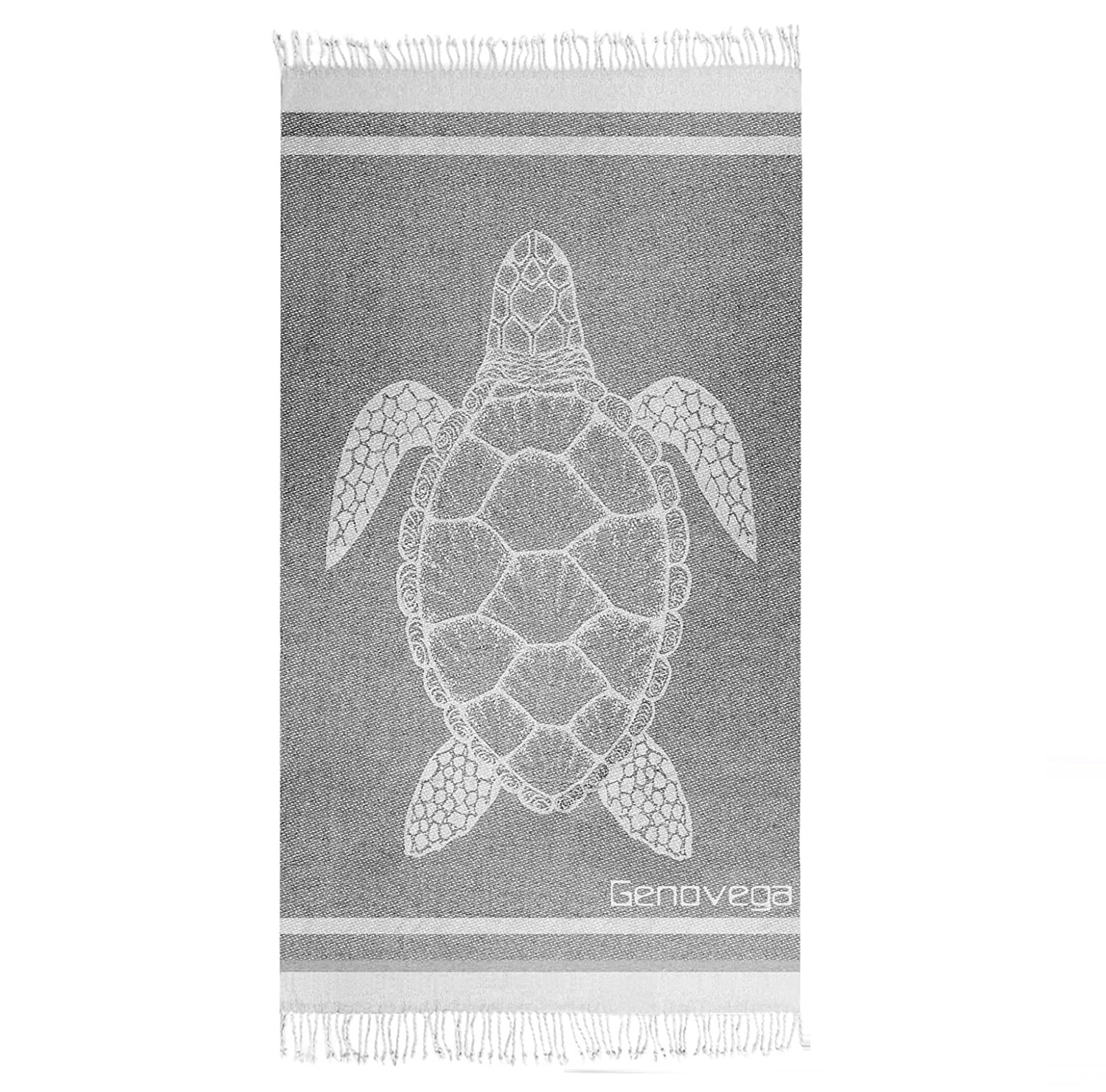 Custom Turkish Jacquard Beach Towel - 39.37'' x 70.87'' 7
