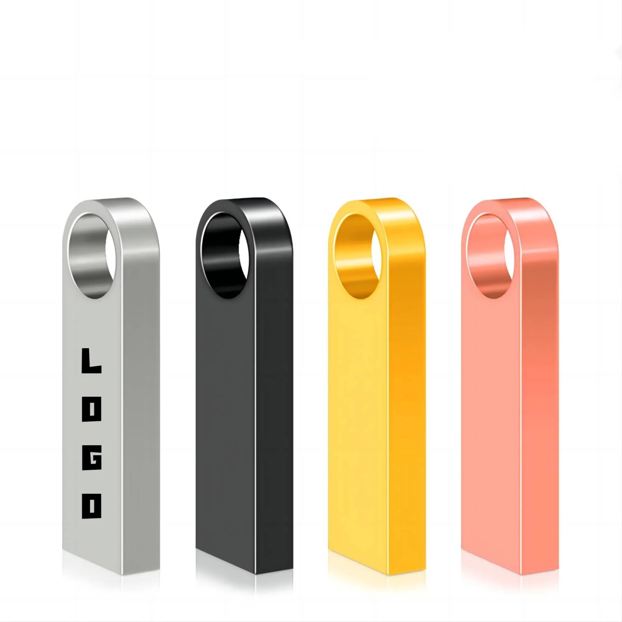 MOQ 20 Metal 8GB Flash Drive 3