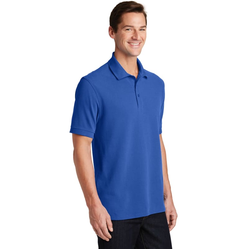 Port & Company Combed Ring Spun Pique Polo. 12