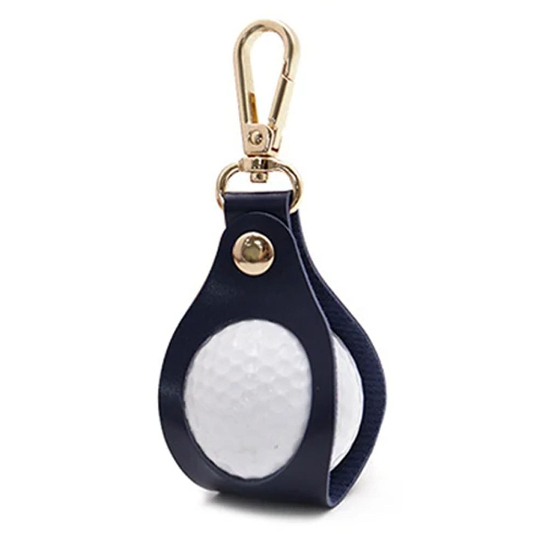 PU Leather Golf Ball Pouch 6