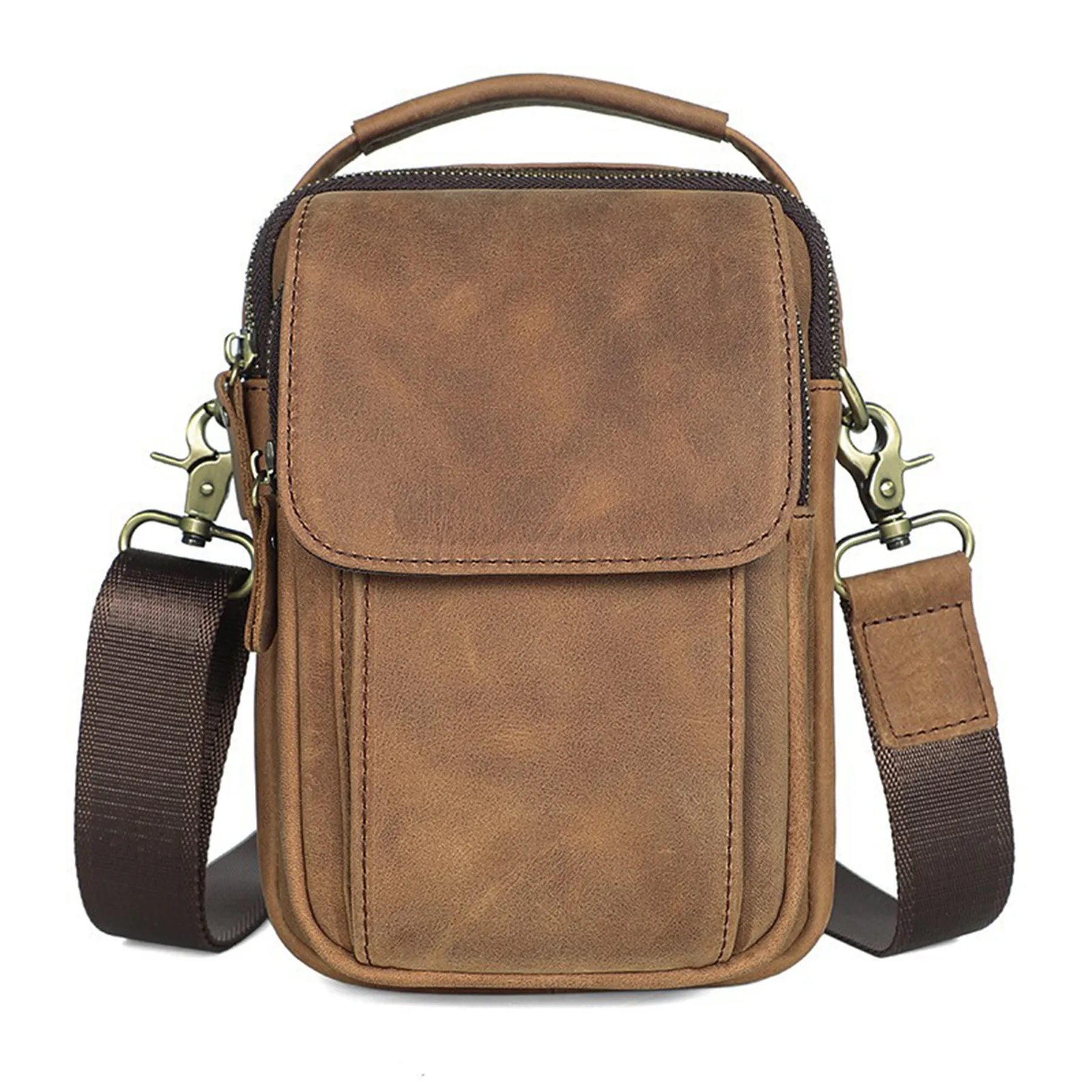 Leather Wearable Cross-body bag 5