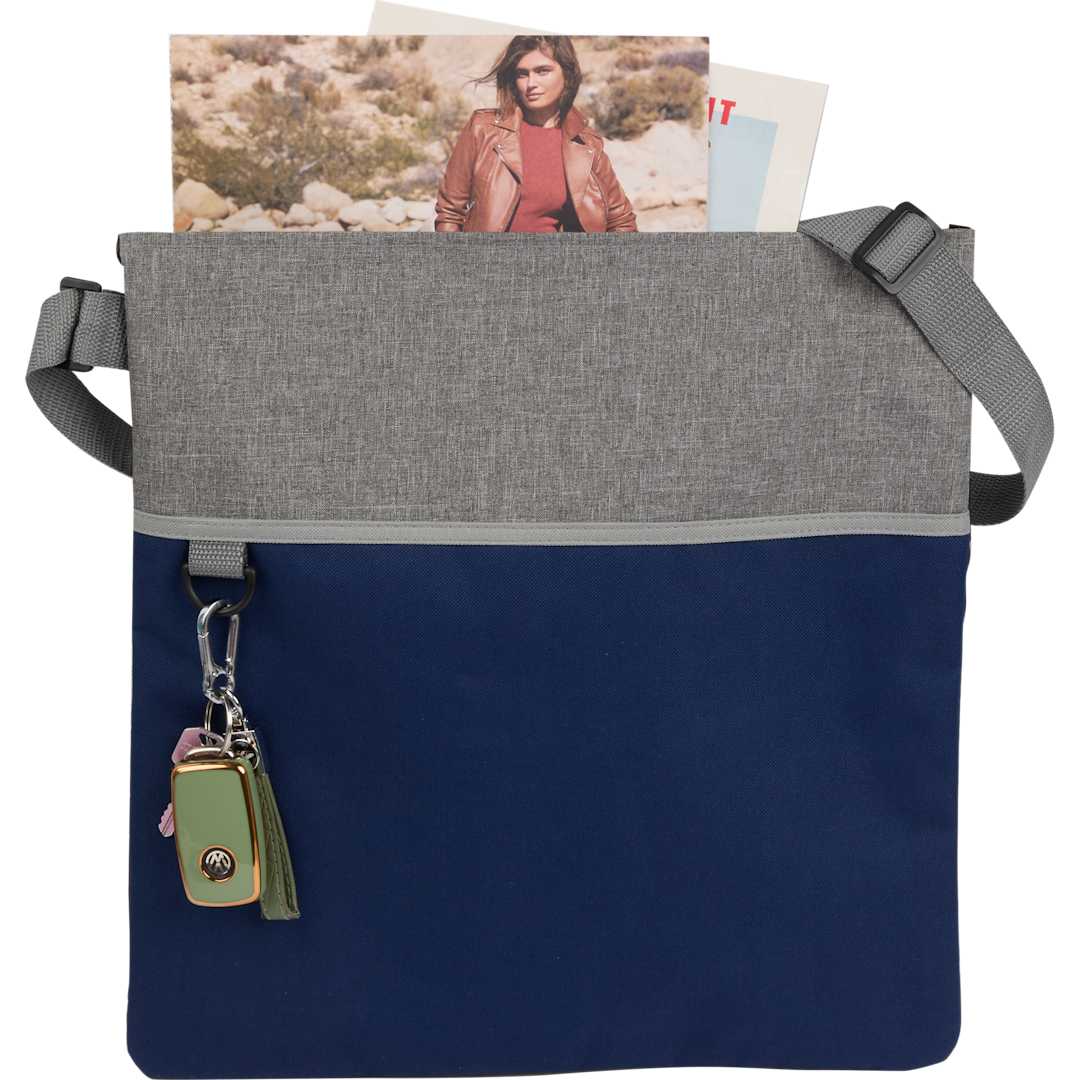 Double Heather RPET Crossbody Tote 27