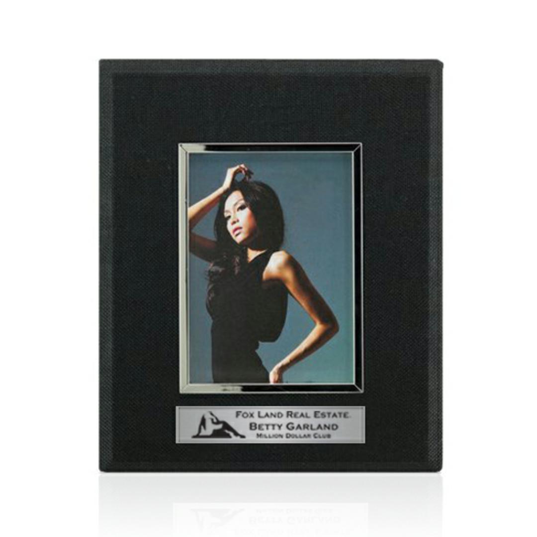Linen Picture Frame - Black 1