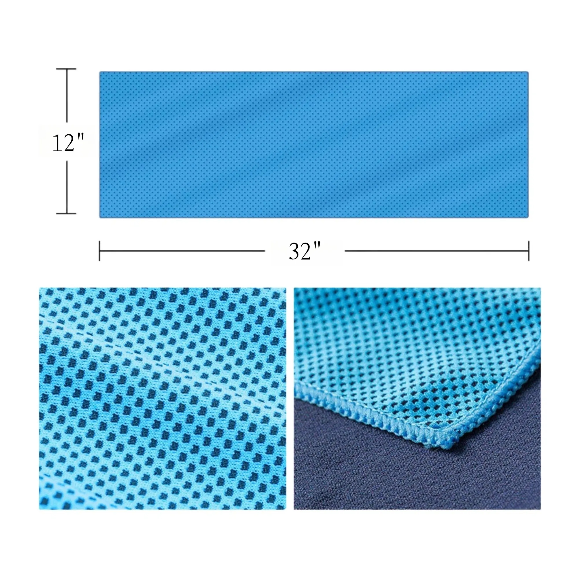 Pocket Cooling Towel With Portable Carabiner MOQ 50 2