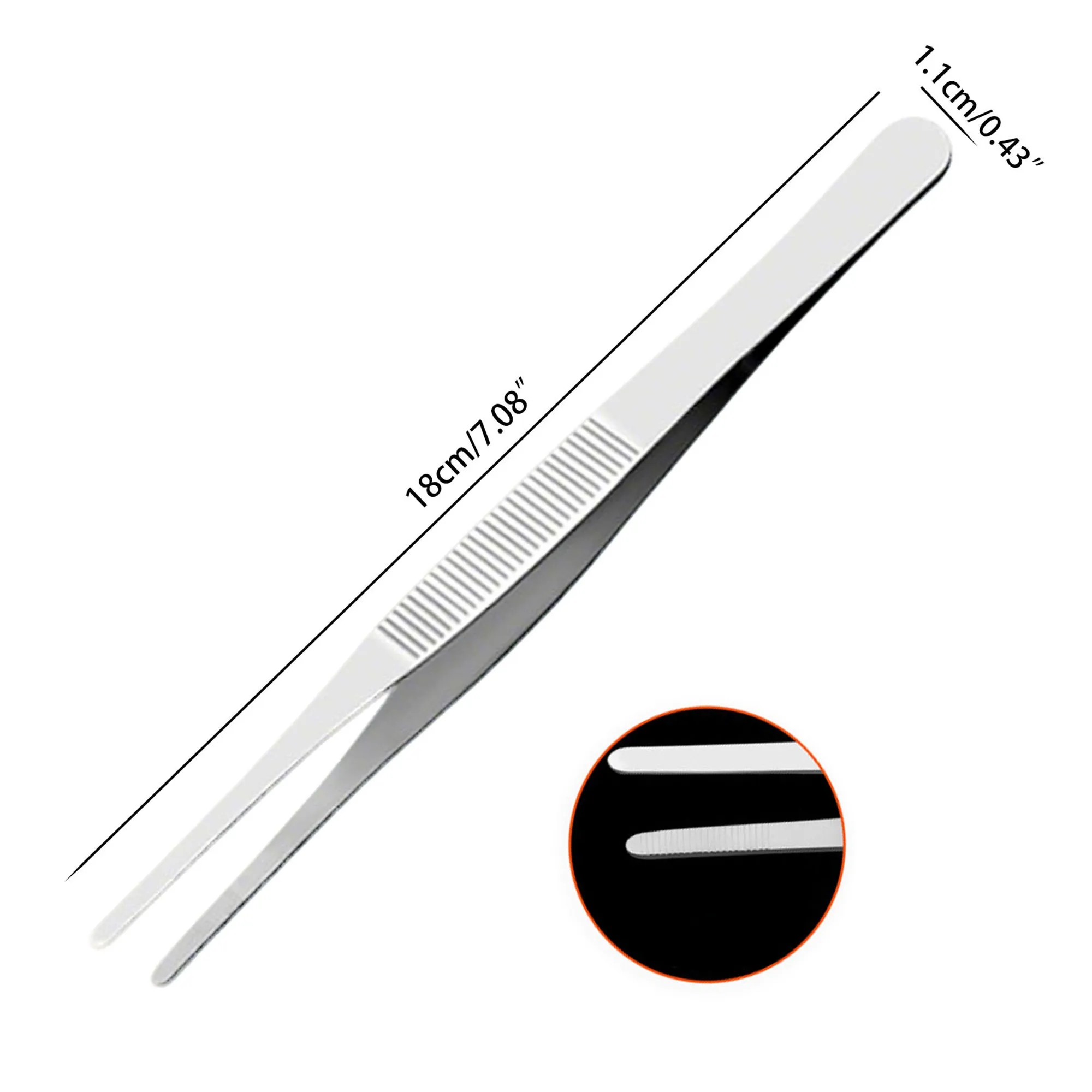 7.09 "Household Medical Forceps Tweezers 5