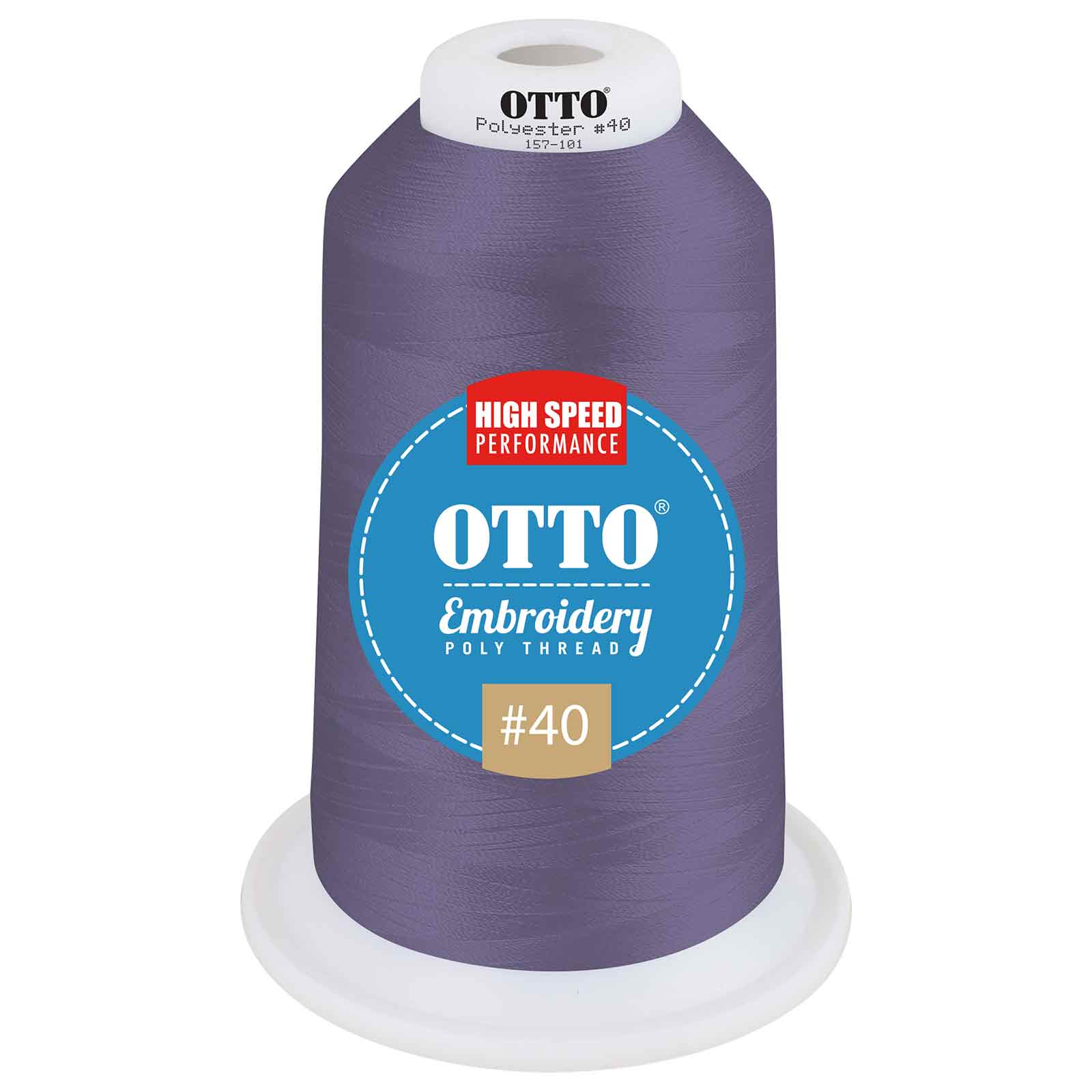 OTTO Embroidery Poly Thread #40 5,500 yd. King Cone 136