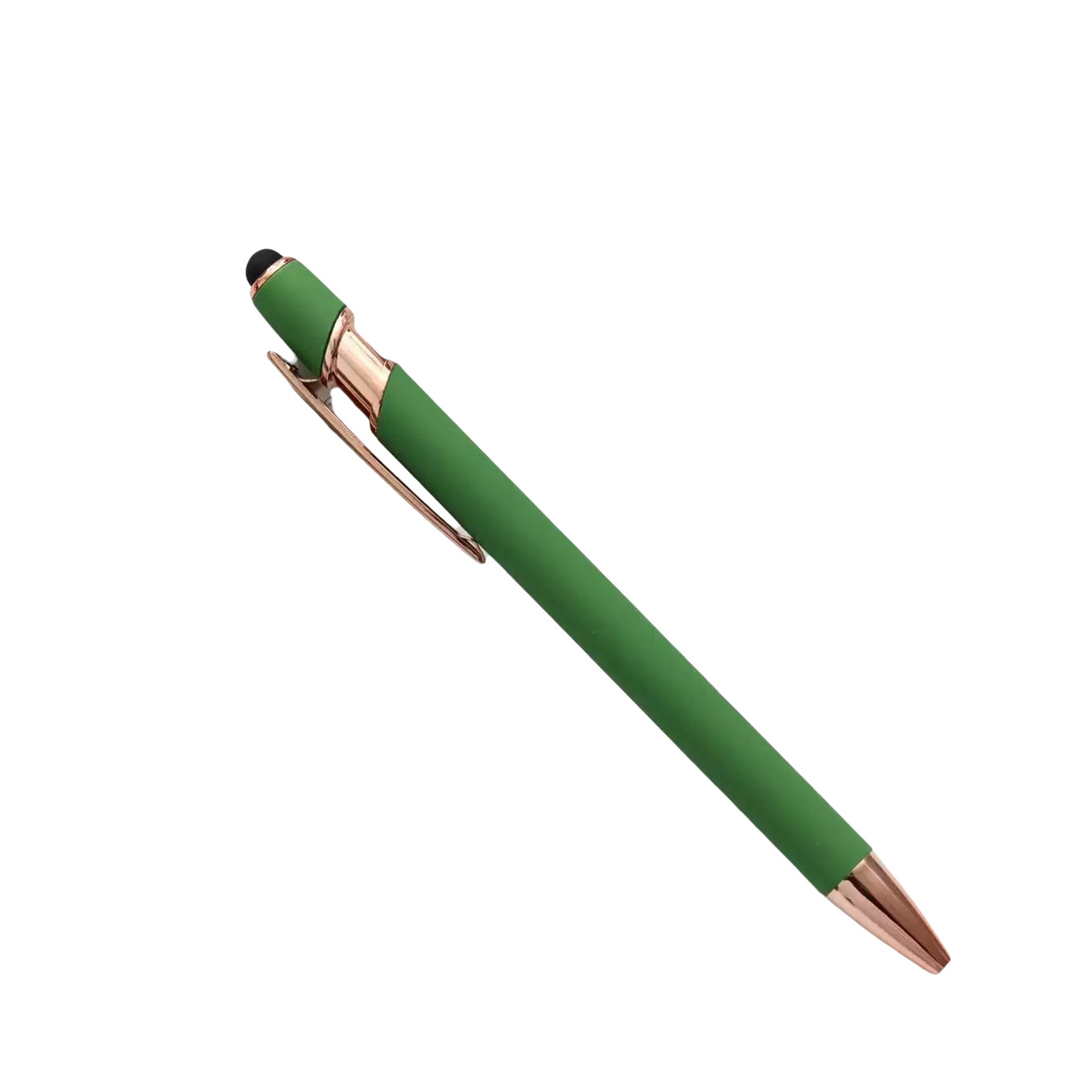 Aluminum Rod Ballpoint Pen With Retractable Press Design 2