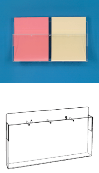 4-Pocket Slatwall it Holder