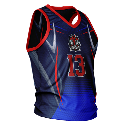 Unisex and Kids' Sublimation Basketball Jersey - Short Hole 2