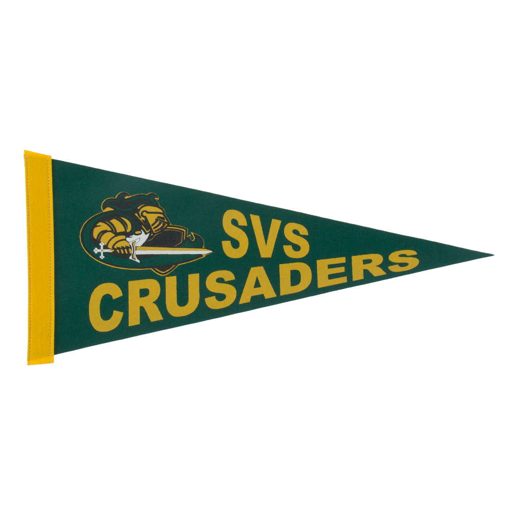 8" x 18" Colored Felt Pennant 16