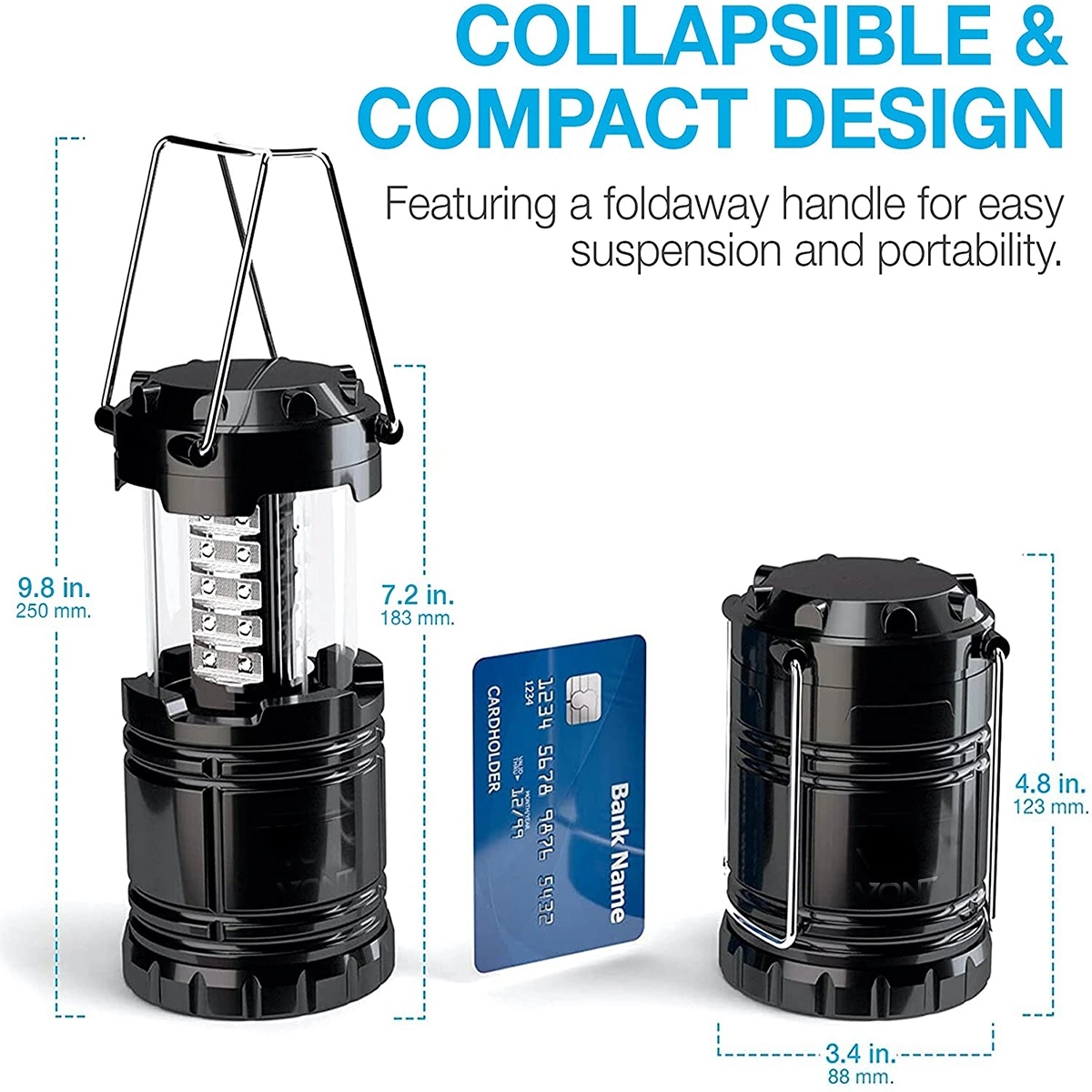Outdoor Portable LED Camping Lantern 4