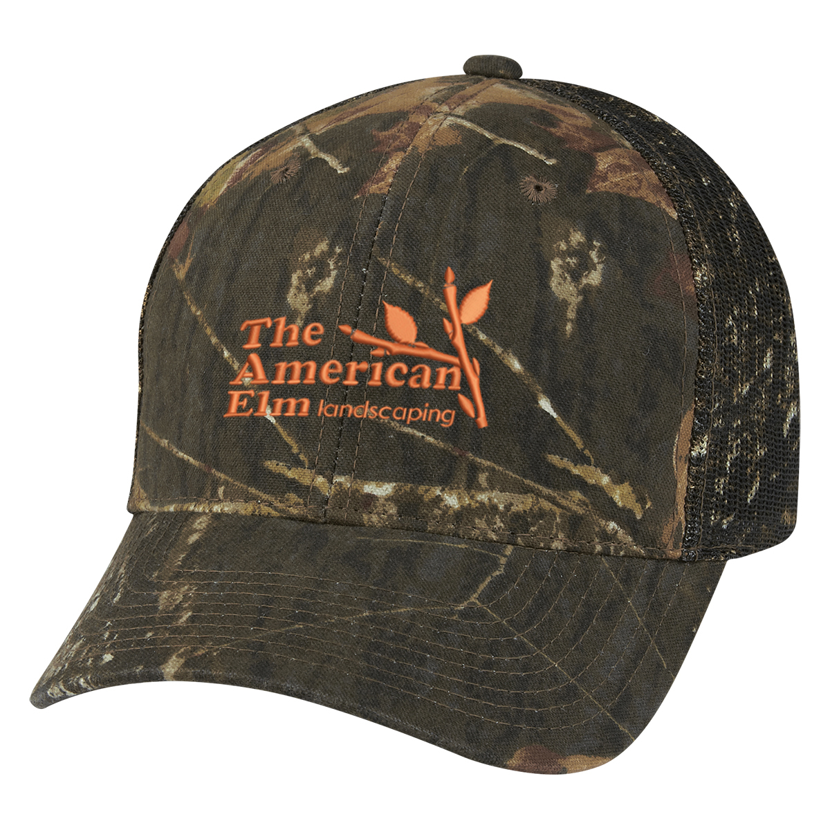 Mossy Oak® Hunter's Retreat Mesh Back Camouflage Cap 3